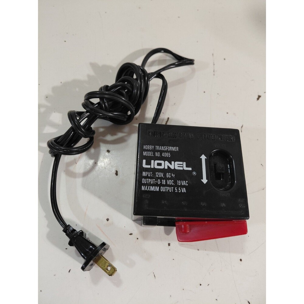 Lionel 4065 AC/DC O Gauge Model Railroad Electric Train Transformer
